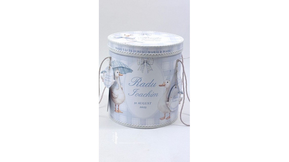 Trusou de botez cu rățuște Silly Goose 24